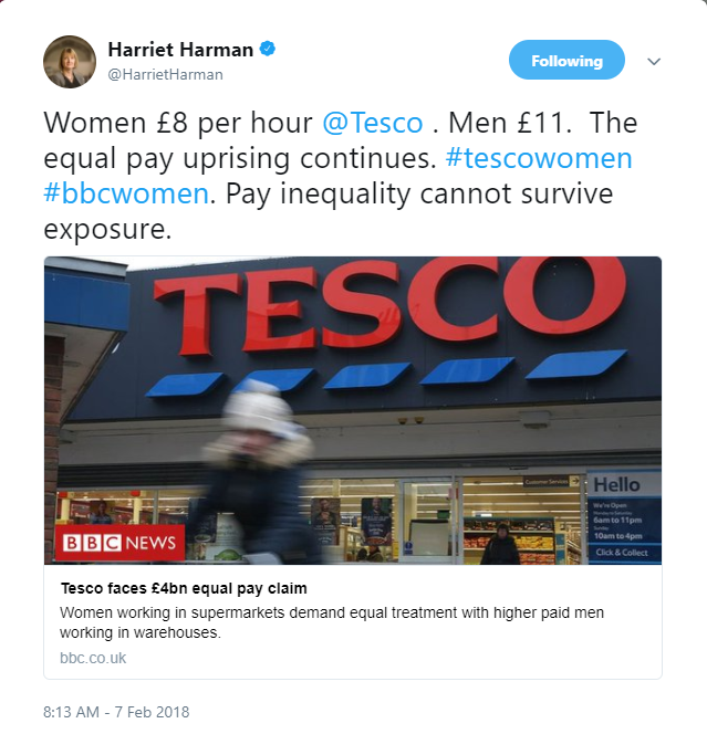 Tesco could face empty shelves over pay dispute, Unite union says, Tesco